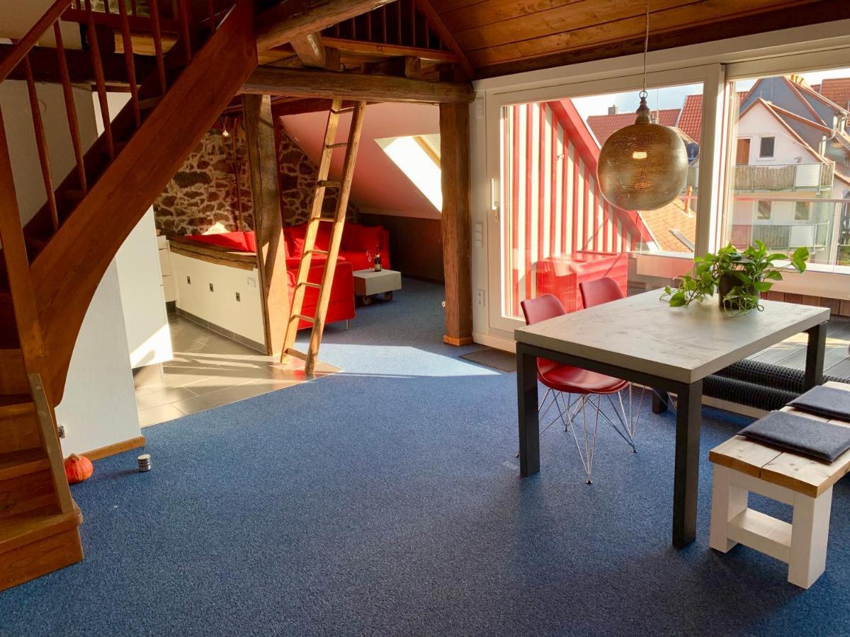 Historische Ferienwohnung Mit Sauna In Lich ภายนอก รูปภาพ
